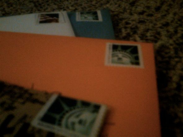 blessings, stamped and ready for sending